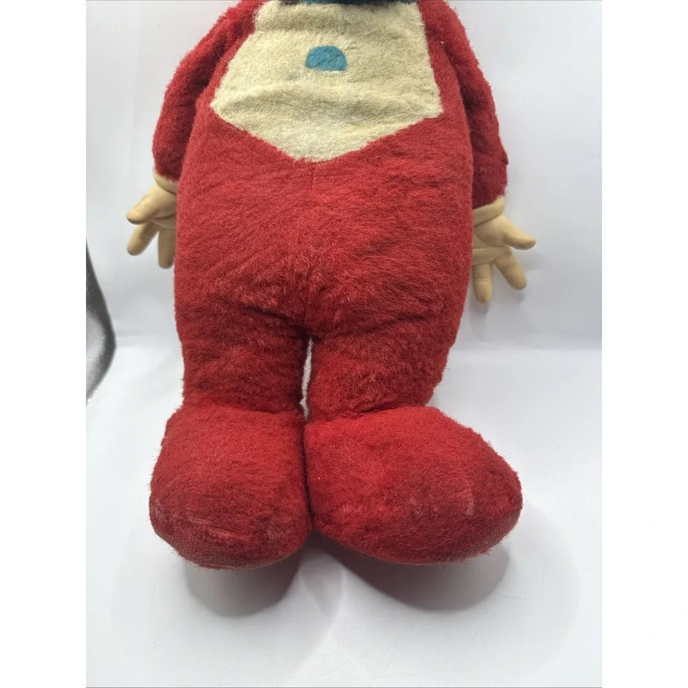 VINTAGE RUBBER FACE PLUSH KNICKERBOCKER 1959  HUCKLEBERRY HOUND DOLL